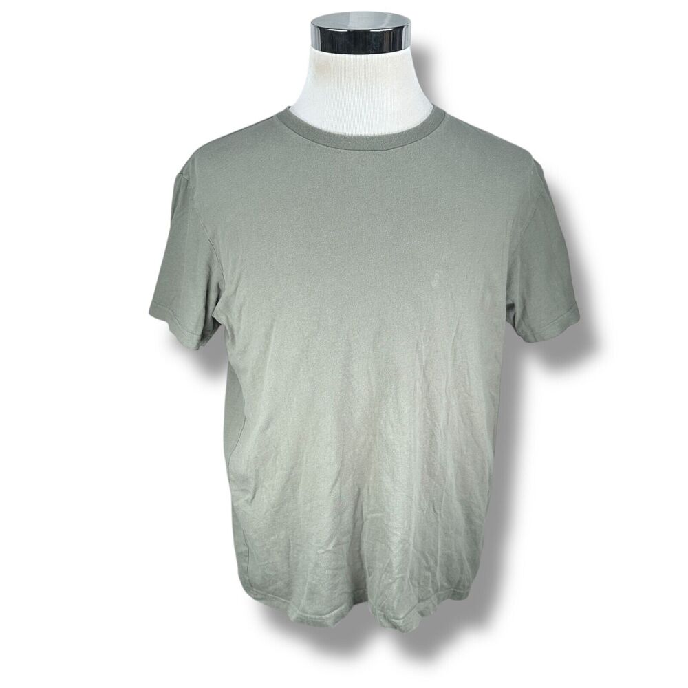 Kith T-Shirt Men’s Large‎ Tea Green Short Sleeve Crew Neck Basic Pullover Blank